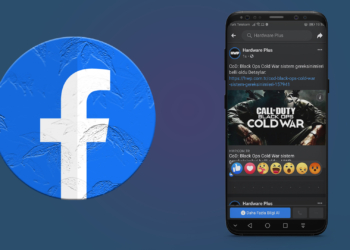 Facebook karanlık mod android