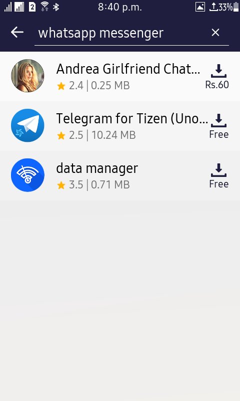 Facebook Tizen