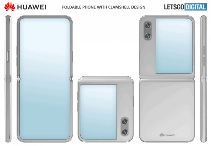 huawei katlanabilir telefon