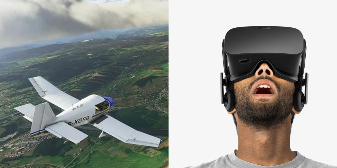 Microsoft flight sale simulator vr oculus