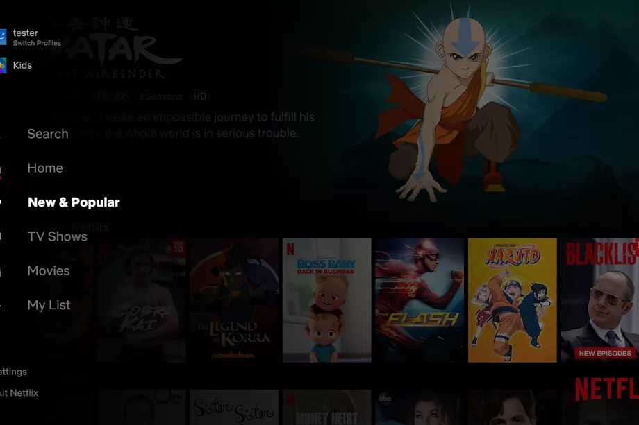 Netflix TV Yeni ve Popüler