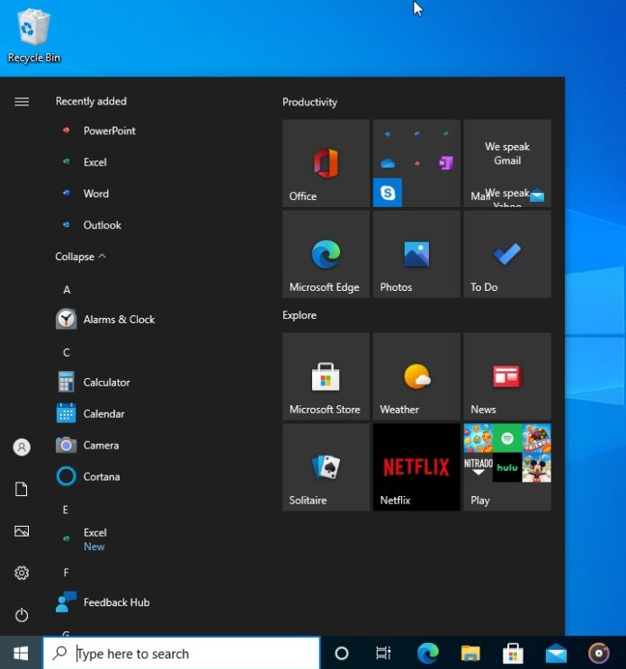 Microsoft Edge Office web