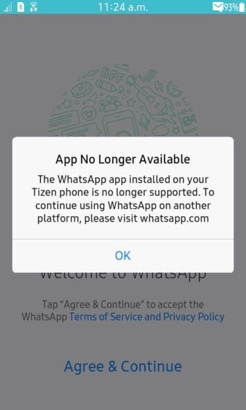 Facebook Tizen