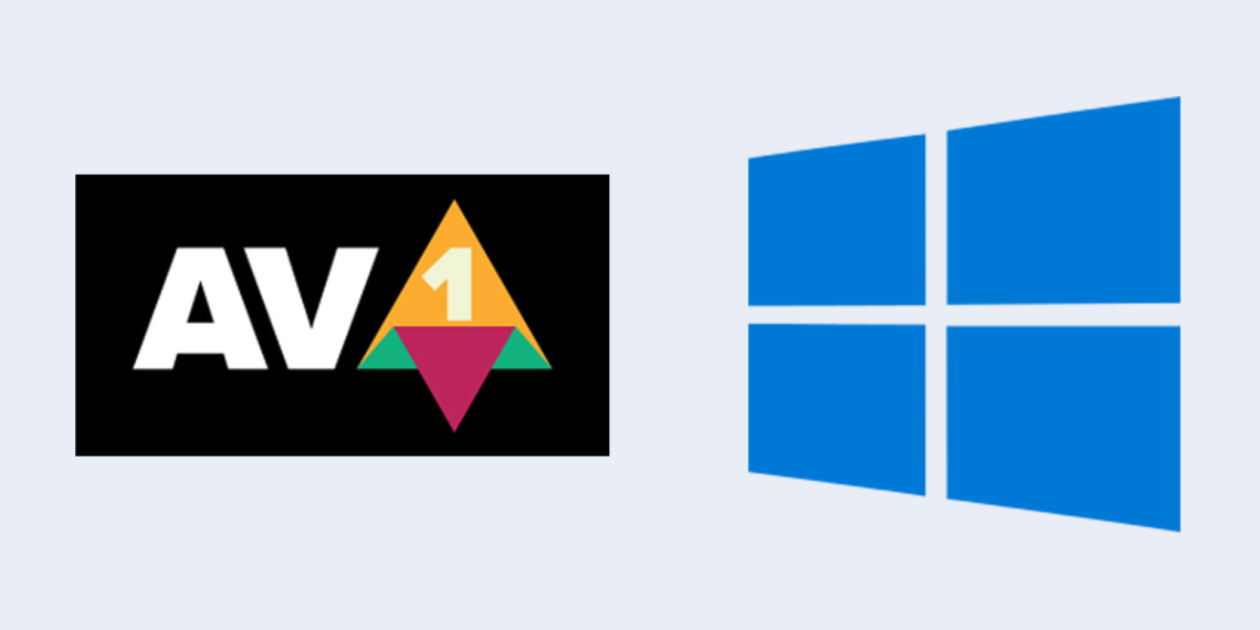 Windows 10 AV1 codec