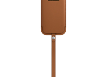 iPhone 12 için Deri Zarf Kılıf