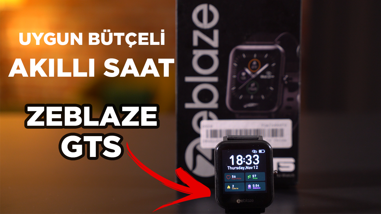 ZEBLAZE GTS Smart fitness watch thumbnail