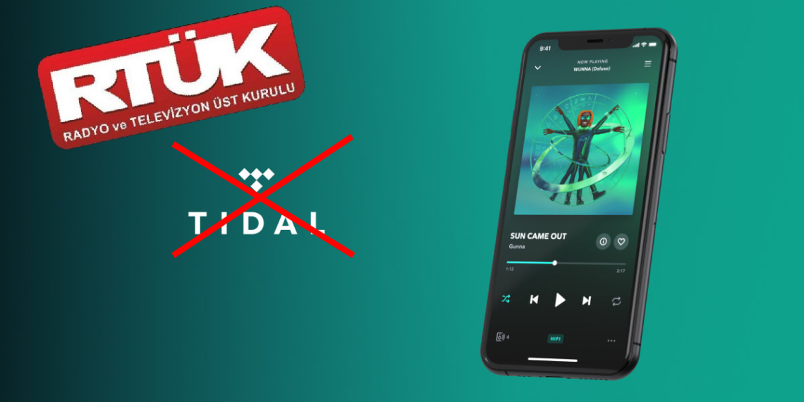 RTÜK'ten TIDAL platformuna erişim engeli geldi!