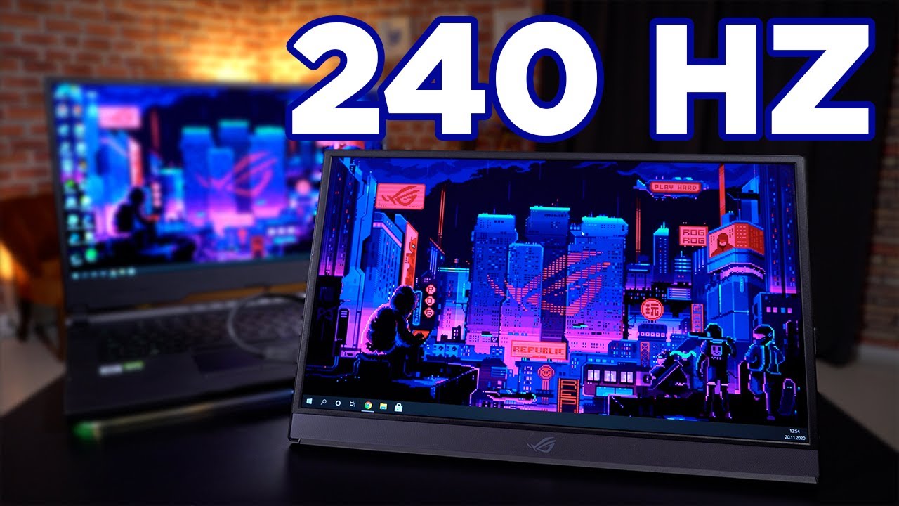 240 Hz TAŞINABİLİR MONİTÖR! | ROG Strix XG17AHPE