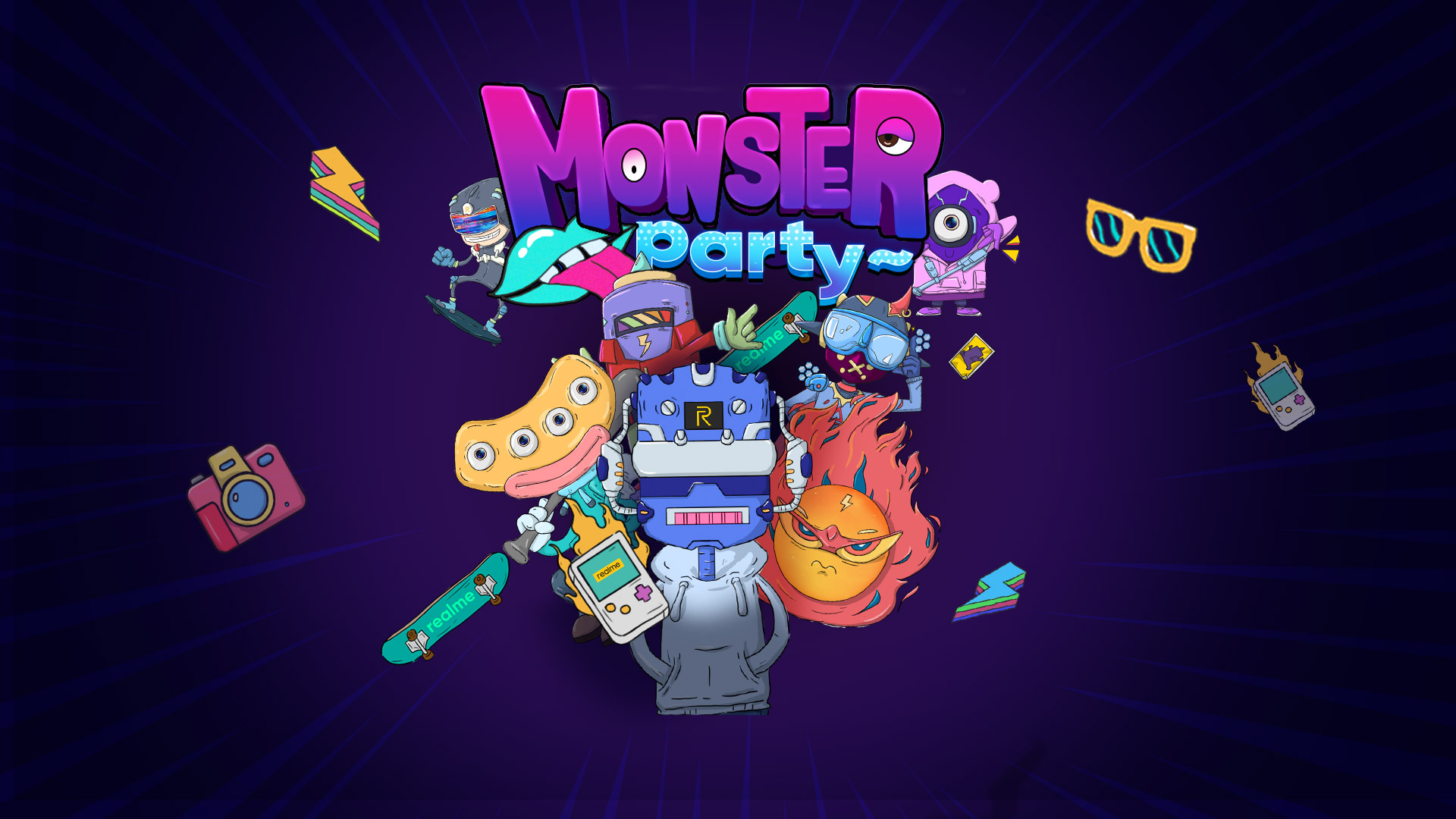 realme monster party