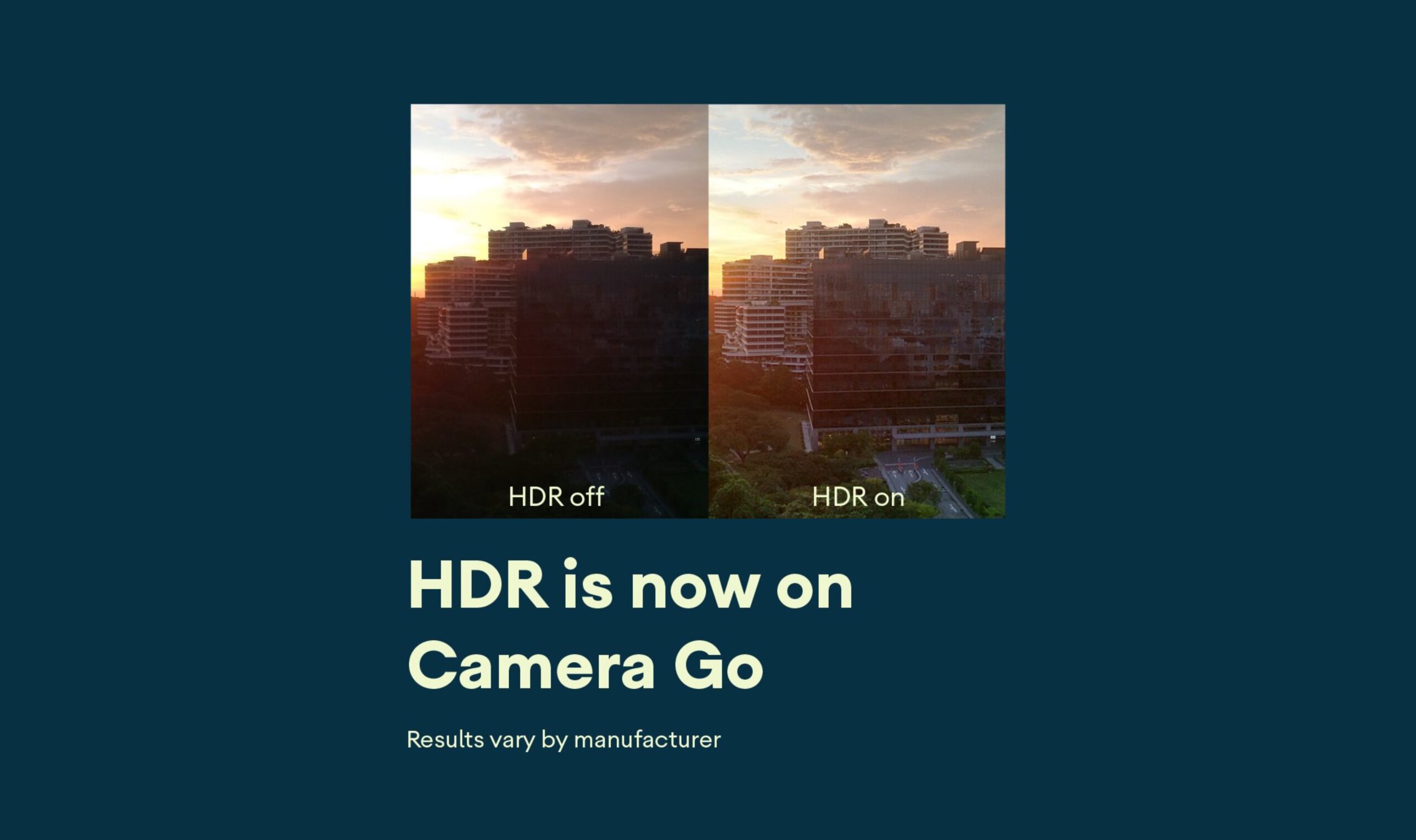Google Camera Go HDR