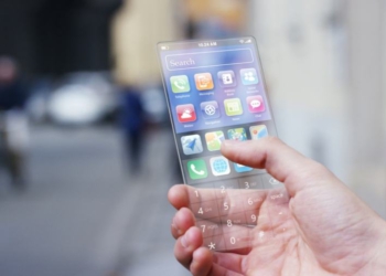 Samsung şeffaf ekranlı telefon