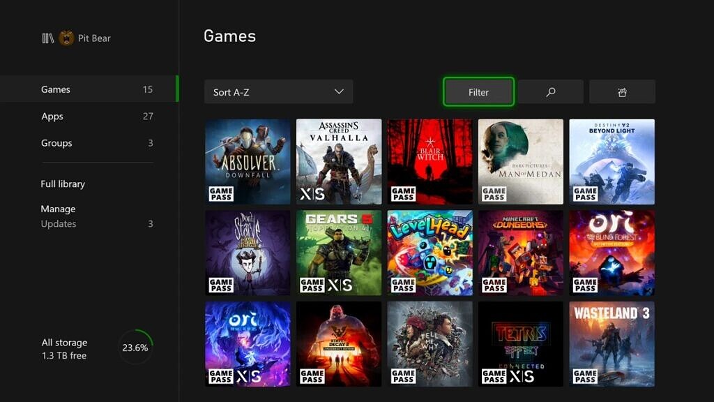Xbox Kasım 2020