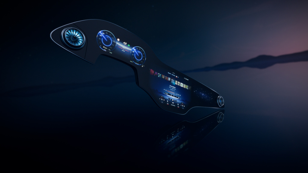 Mercedes EQS'in MBUX Hyperscreen Ekranı