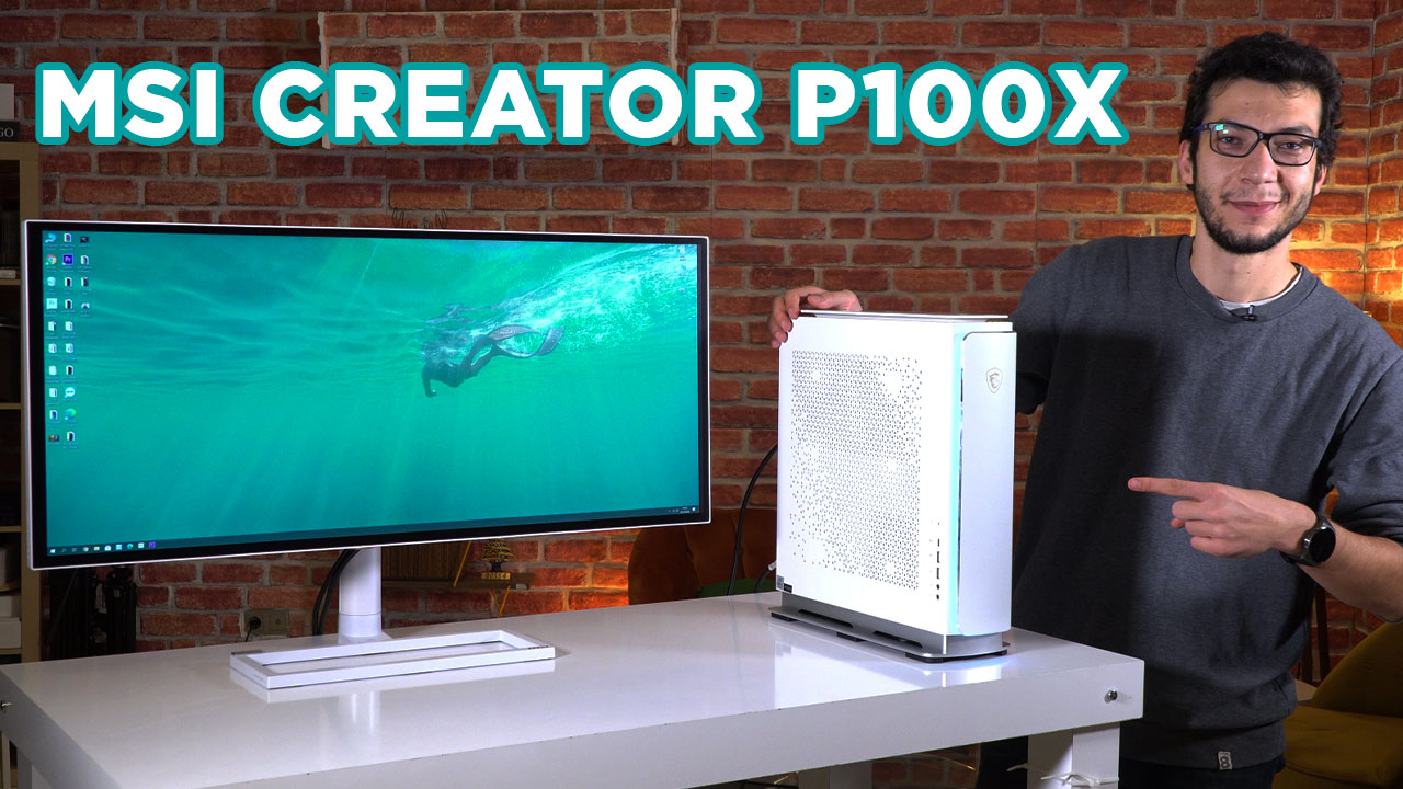 PS5 Boyutunda Bilgisayar! | MSI Creator P100X incelemesi