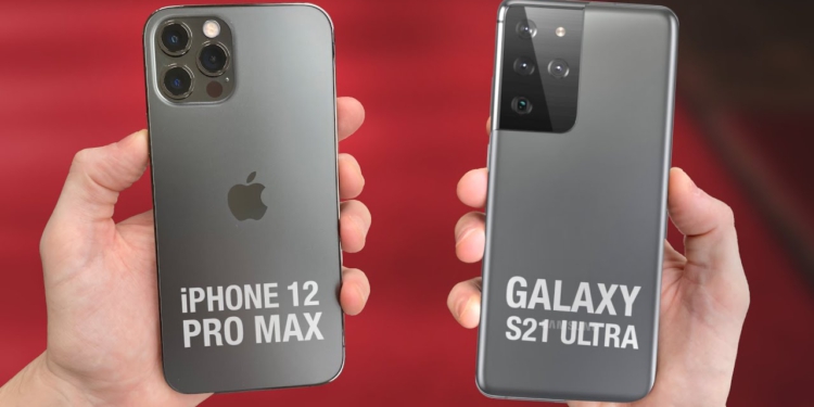 Samsung Galaxy S21 Ultra vs iPhone 12 Pro Max