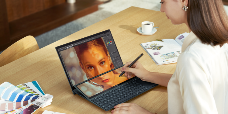 asus zenbook duo çift ekran