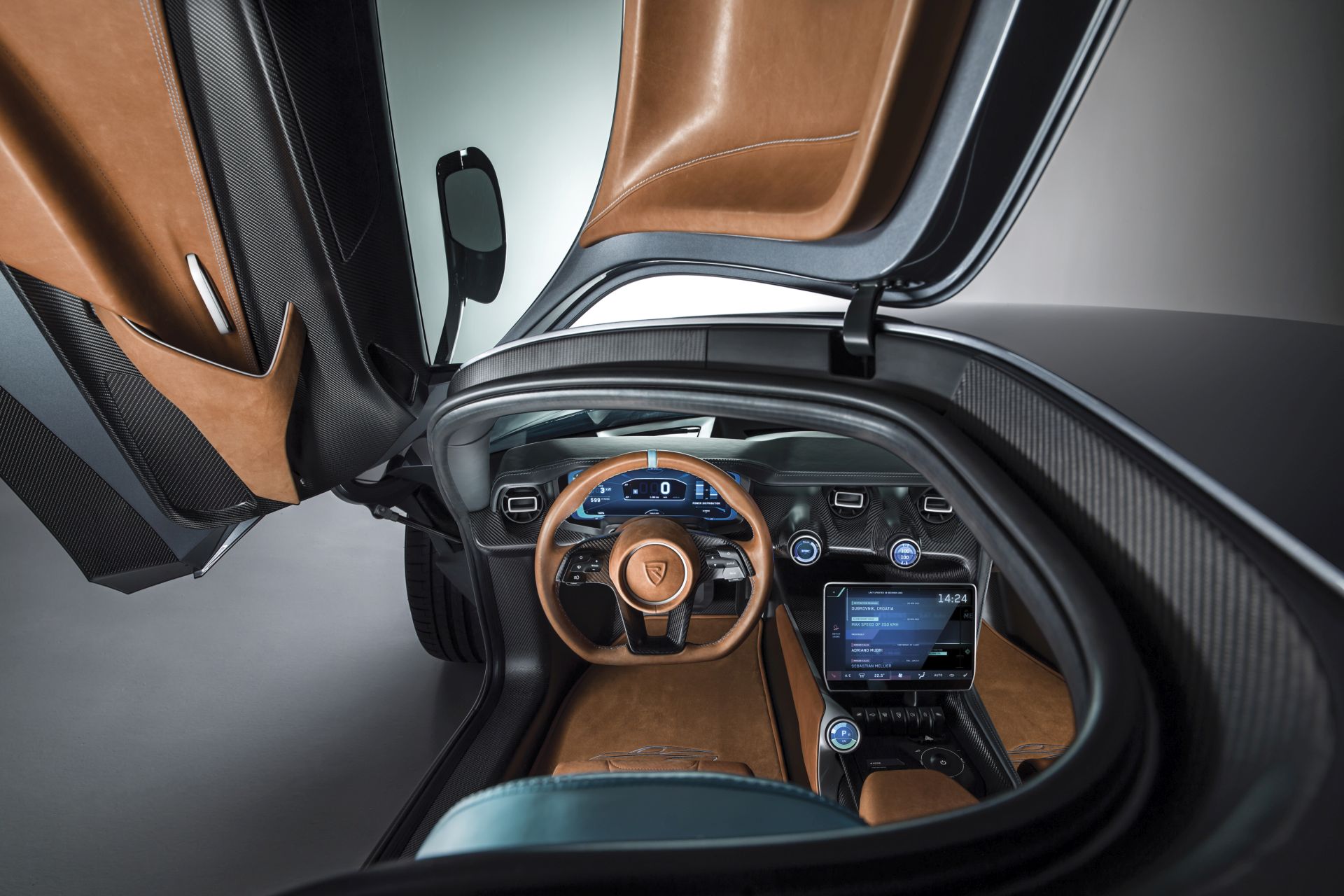 1914 beygirlik elektrikli Rimac C_Two, son rüzgar tüneli testlerinde