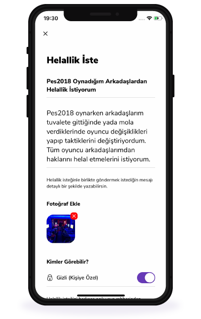 helalapp hakkını helal et