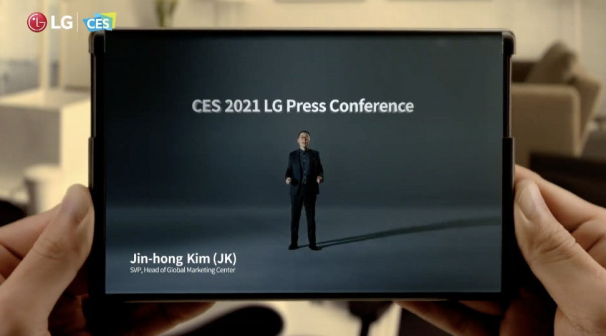 LG Rollable, CES 2021'de görücüye çıktı!