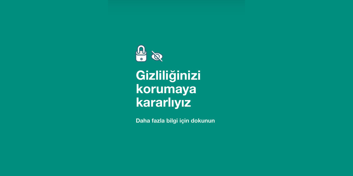 WhatsApp gizlilik politikası