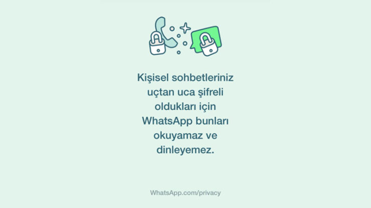 WhatsApp gizlilik politikası