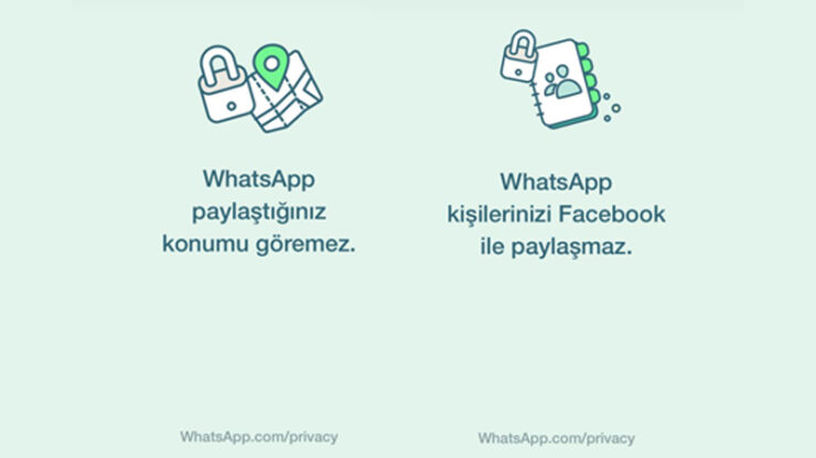 WhatsApp gizlilik politikası