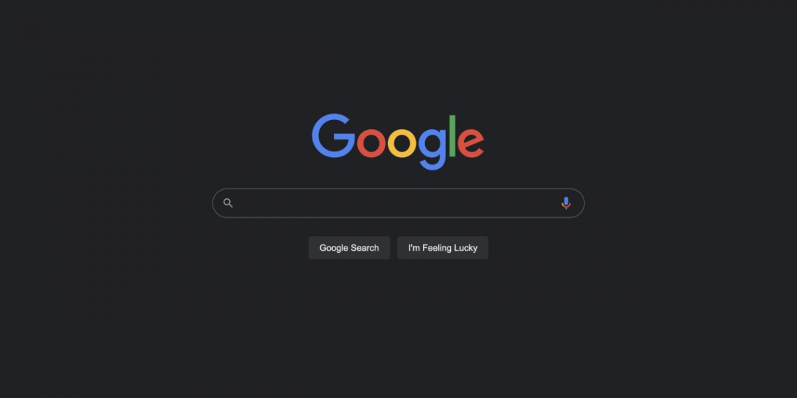 Google karanlık mod