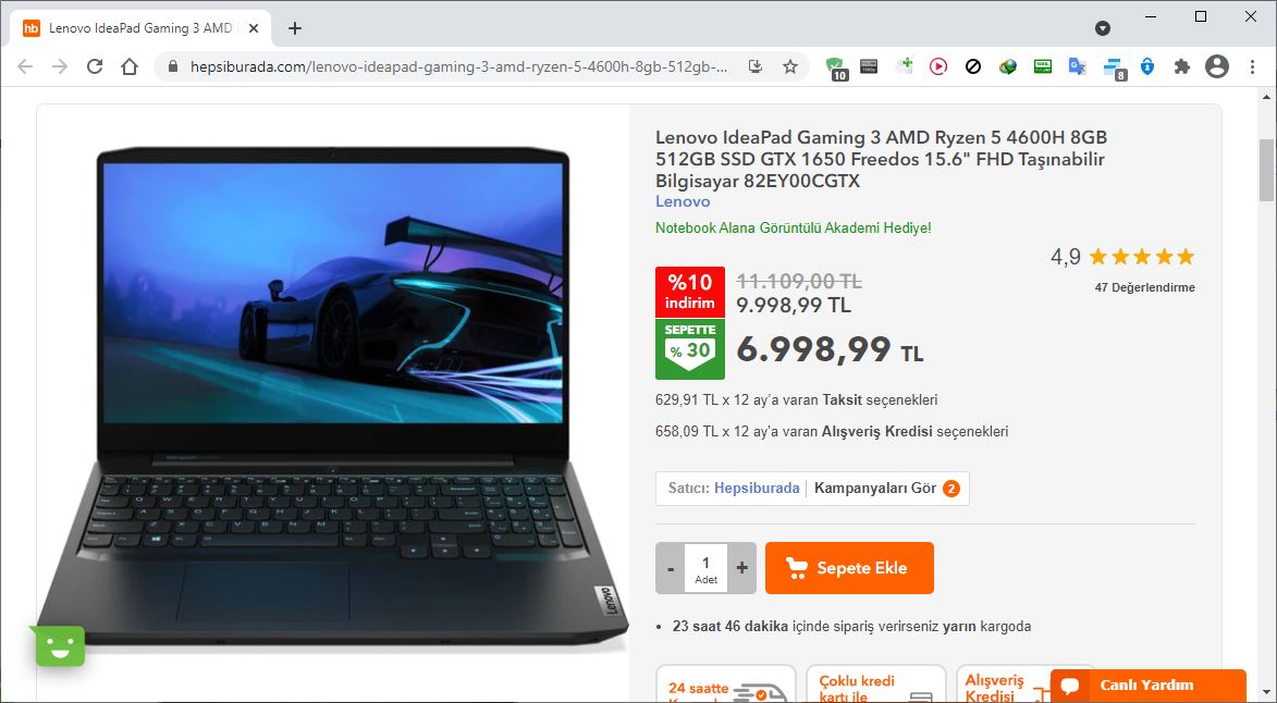 Lenovo IdeaPad Gaming 3