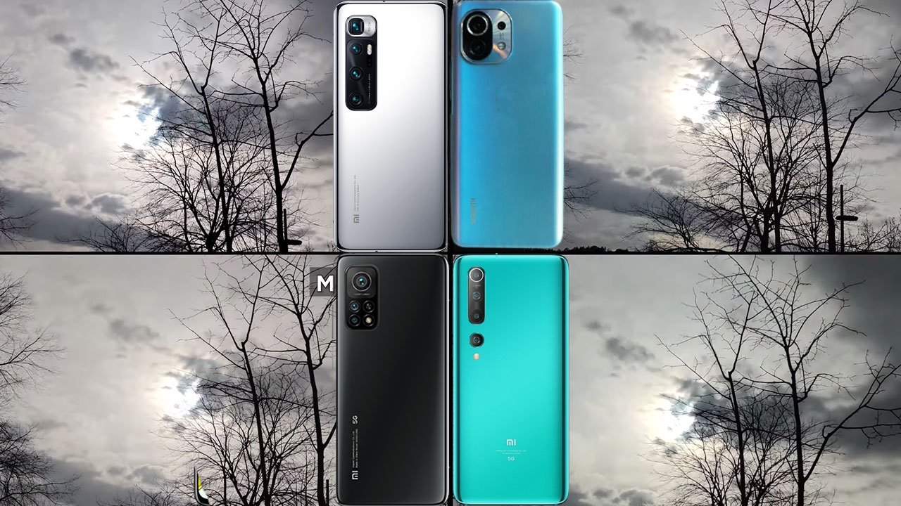 Xiaomi Mi 11, Mi 10 Ultra, Mi 10 ve Mi 10T Pro video karşılaştırma