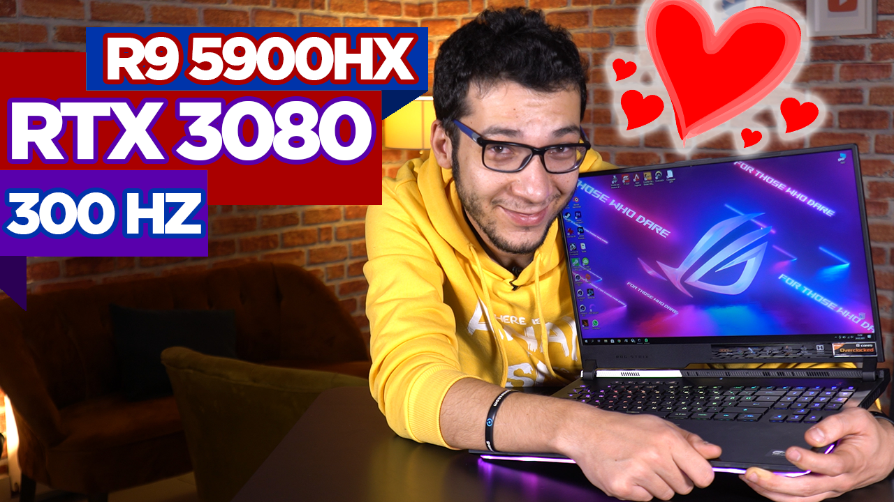 AŞIK OLUNACAK LAPTOP! | ROG Strix Scar 17 (G733QS)