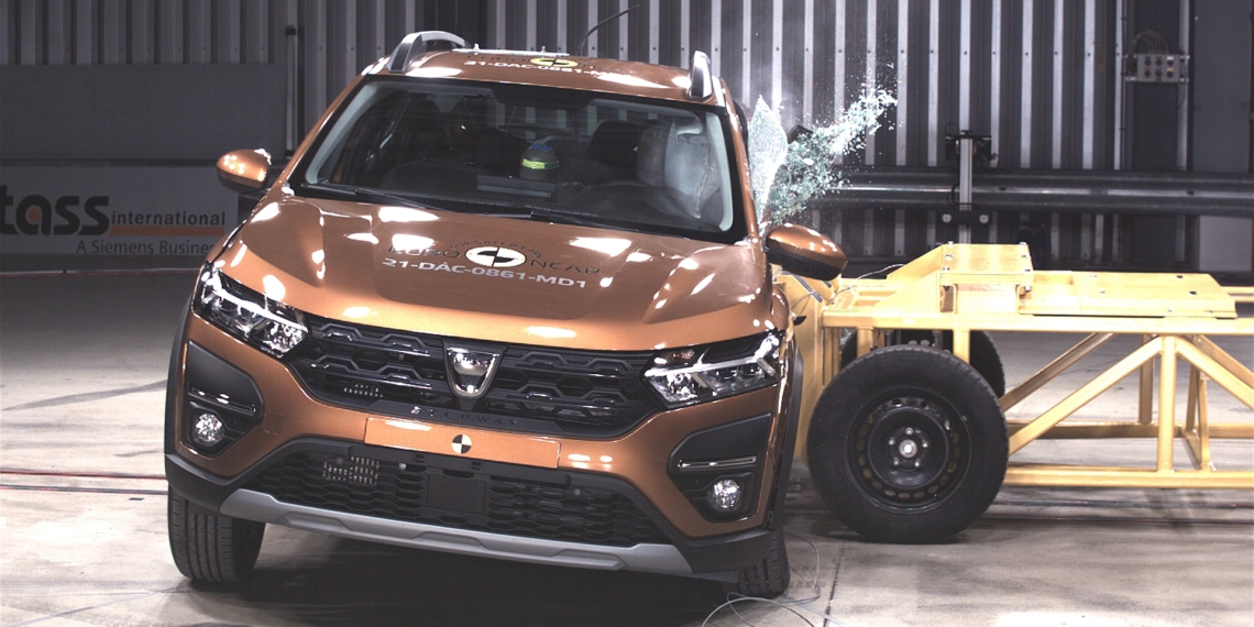 Yeni Dacia Sandero Stepway, Euro NCAP'ten 2 yıldız aldı!