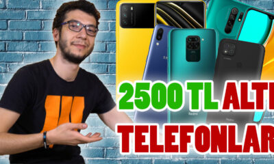 2500 TL altı en iyi akıllı telefonlar (2021)
