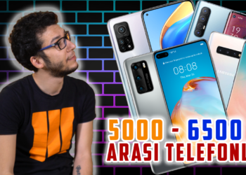 5000 - 6500 TL arası en iyi akıllı telefonlar (2021)