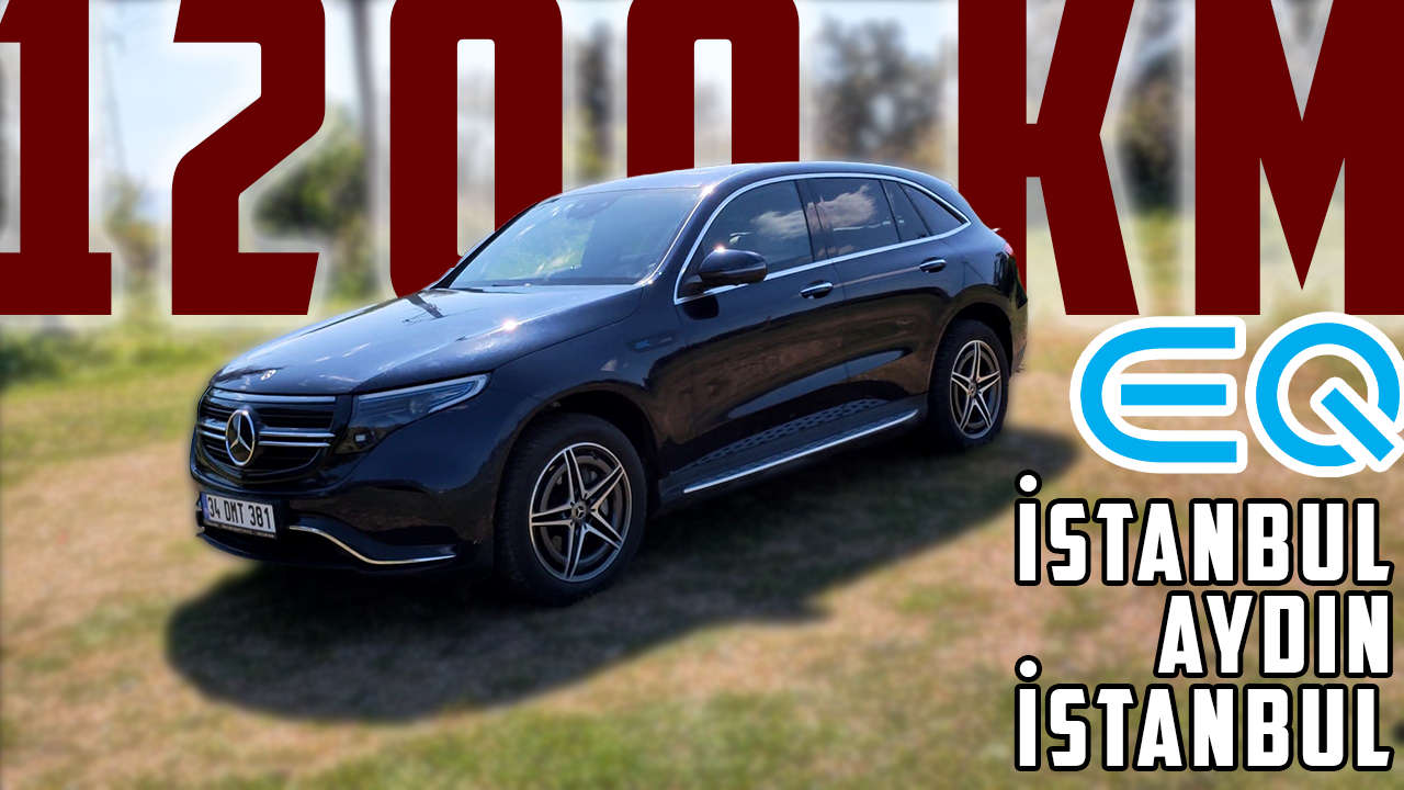 MERCEDES-BENZ EQC 400 4MATIC İLE 1200 KM! | Elektikli Mercedes ile uzun yol keyfi!
