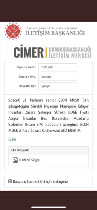 Elon Musk Bitcoin fiyatını düşürdükçe düşürüyor! CİMER'e şikayet edildi...