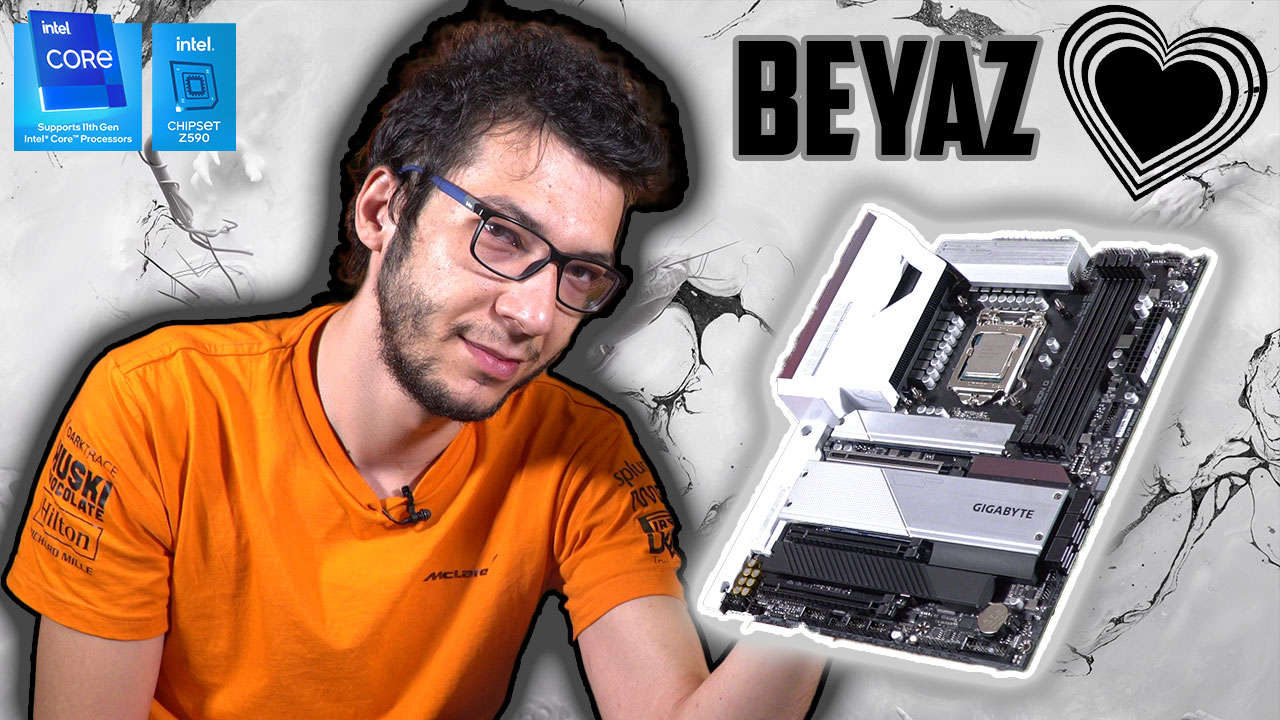 4 M.2 SSD'Lİ BEYAZ ANAKART! | Z590 VISION G