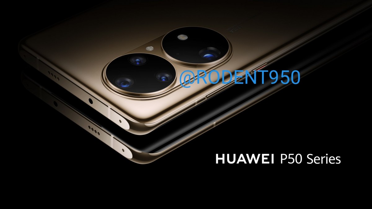 Huawei P50 serisi devasa kamerasıyla ortaya çıktı