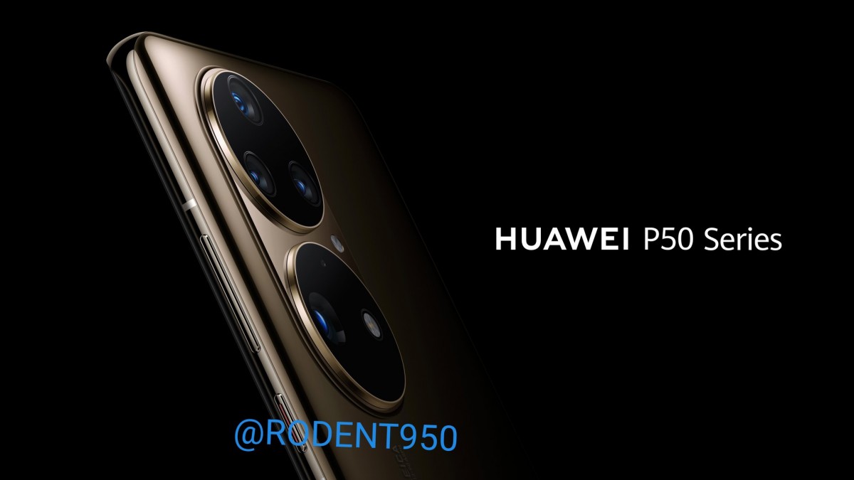 Huawei P50 serisi devasa kamerasıyla ortaya çıktı