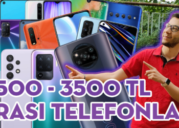 2500 - 3500 TL ARASI EN İYİ TELEFONLAR (Haziran 2021)