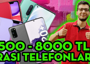 6500 - 8000 TL ARASI EN İYİ TELEFONLAR (Haziran 2021)