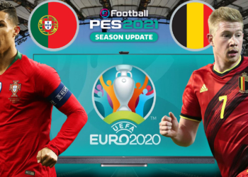 PES 2021'de BELÇİKA vs. PORTEKİZ | PES 2021 HEDİYELİ! | TCL QLED 4K C728