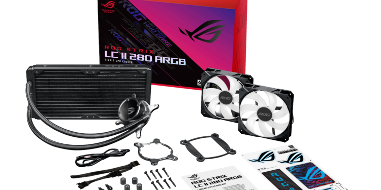ROG STRIX LC II 280 ARGB-Whats in the box