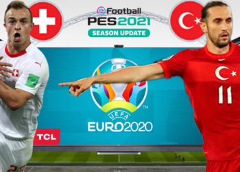PES 2021'de TÜRKİYE vs. İSVİÇRE | PES 2021 HEDİYELİ! | TCL Mini LED 4K C825