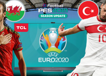 PES 2021'de TÜRKİYE vs. GALLER | PES 2021 HEDİYELİ! | TCL P8M 4K LED TV