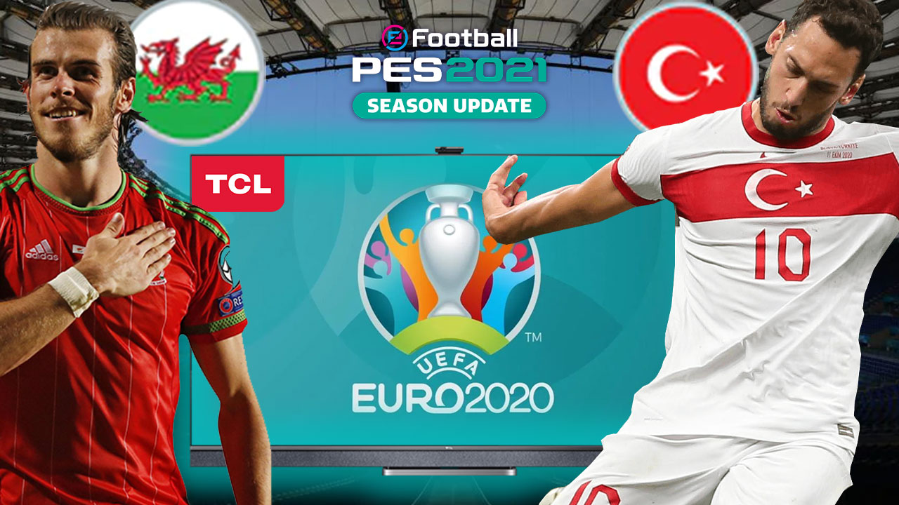 PES 2021'de TÜRKİYE vs. GALLER | PES 2021 HEDİYELİ! | TCL P8M 4K LED TV