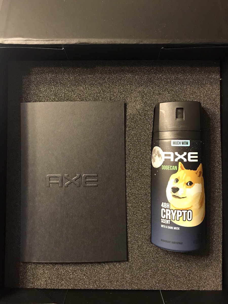 Bu da oldu: Dogecoin AXE vücut spreyi çıktı!