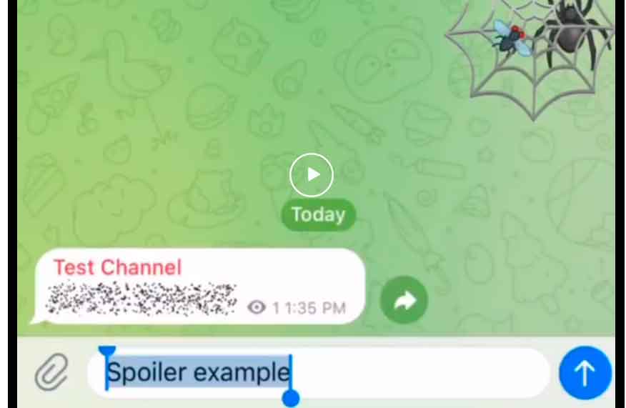 Telegram, Spoiler Gizleme Özelliği Üzerinde Çalışıyor