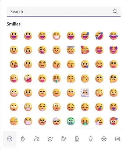 Microsoft, Teams'e Son Güncellemeyle 3D Emojiler Ekliyor!