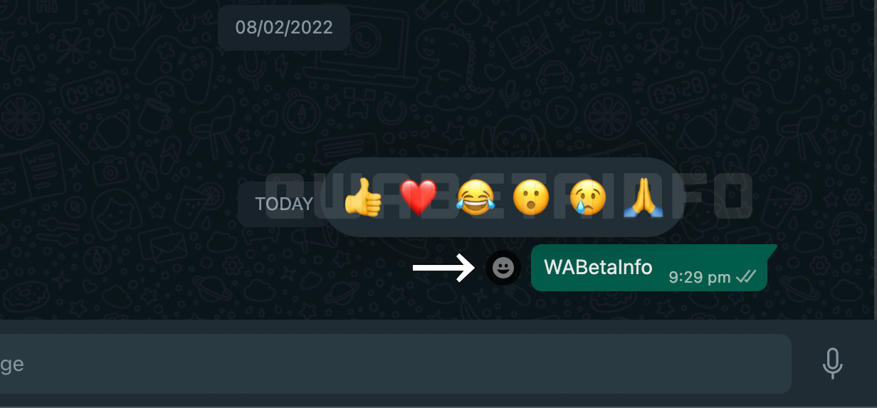 WhatsApp'ın UWP Uygulaması Mesaj Tepkileri Özelliğini Alıyor!