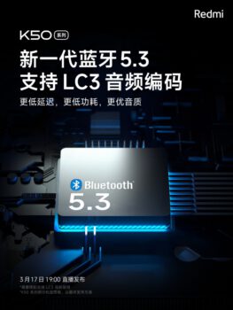 Redmi K50 Serisi ile Bluetooth 5.3 Standardı Geliyor! Redmi K50 Serisi ile Bluetooth 5.3 Standardı Geliyor!